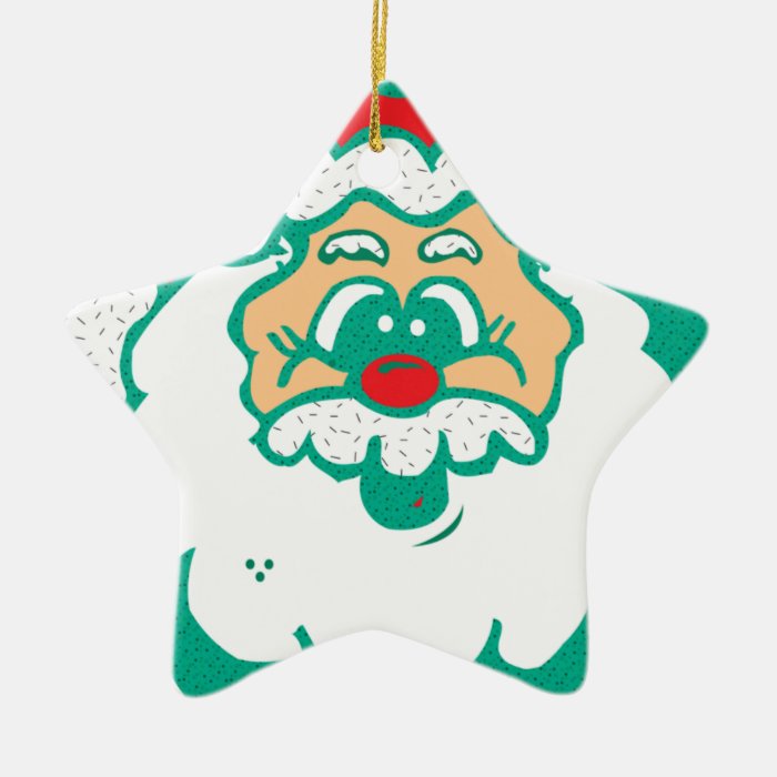 cute santa face christmas ornaments