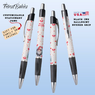 Cute Santa Gnome Xmas Holiday Let it Snow Gift 🎁 Pen