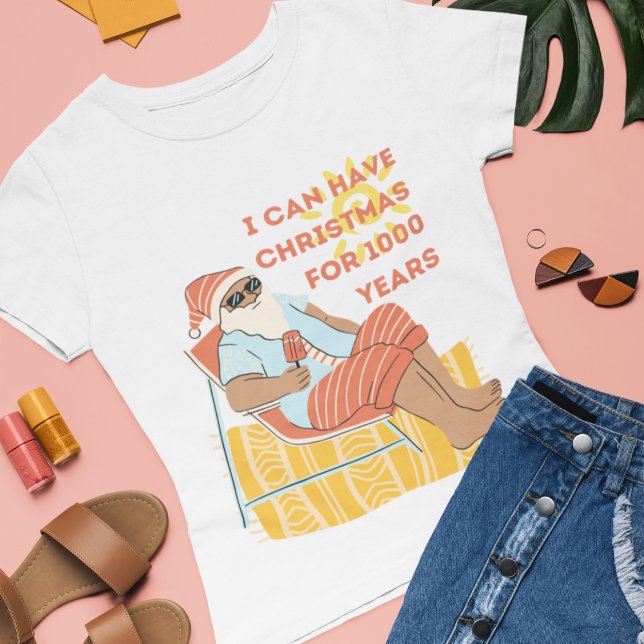 Cute Santa Humor Quote | Funny Christmas Women's T-Shirt (Creator Uploaded)