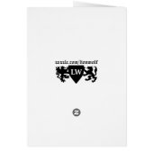 Cute Santa In a Chimney (Back)