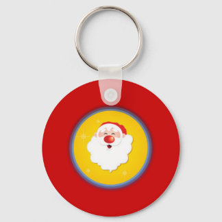Cute Santa Keychain