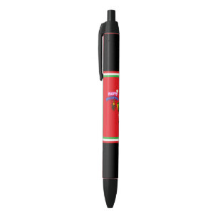 Cute Santa & Mrs. Claus Merry Christmas Pen