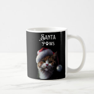 Cute Santa Paws Christmas Coffee Mug