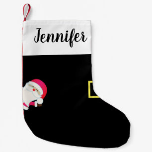 Cute Santa's Boot Christmas Stocking
