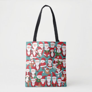 Cute Santas Tote Bag