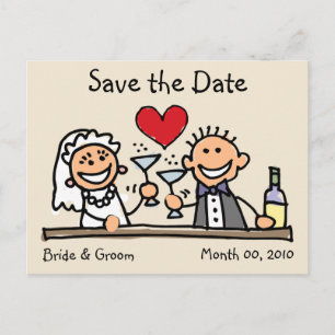 Cute Save the Date Postcards