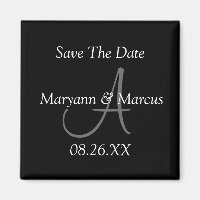 Cute Save The Dates Magnets