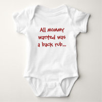 Cute saying baby baby bodysuit