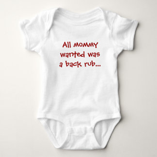 Cute saying baby bodysuit