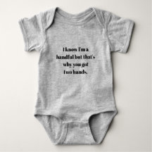 Cute saying Baby Jersey Bodysuit multiple colors