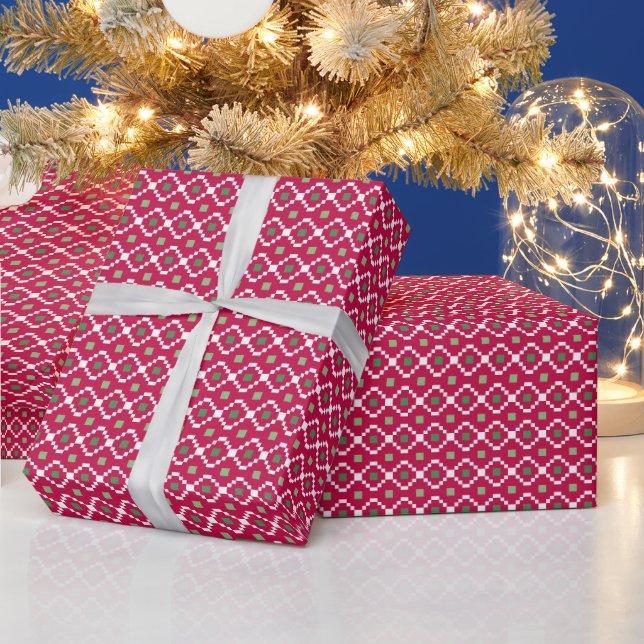 Cute Scandinavian Christmas Wrapping Paper (Holidays)