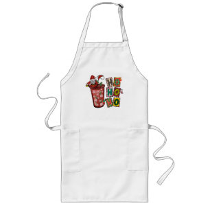 Cute Scandinavian Santa Claus Gnome -Christmas Cup Long Apron