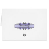 Cute Scarecrow Couple  Cards (Back Horizontal)
