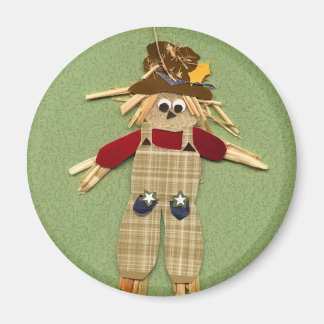 Cute Scarecrow Magnet