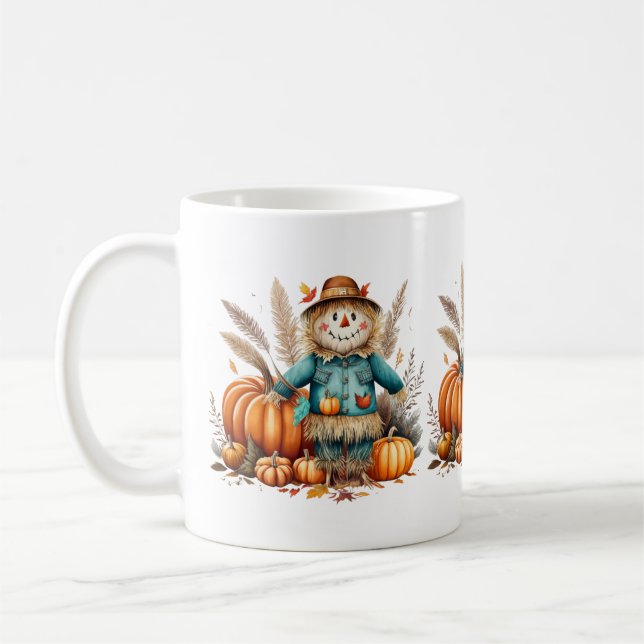 Cute Scarecrow Mug (Left)