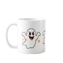 Cute Scary Ghost Fun Coffee Mug