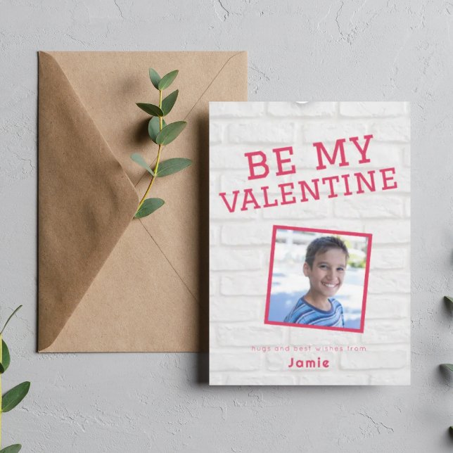 cute school fun photo valentines day  holiday card (Creator Uploaded)