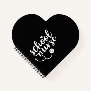 Cute School Nurse Appreciation Notebook