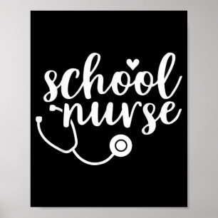 Cute School Nurse Appreciation Poster