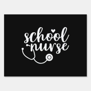 Cute School Nurse Appreciation Sign
