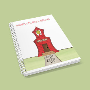 Cute School Personalized Keepsake Notebook
