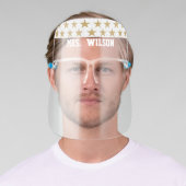 Cute School Teacher Student Stars Face Shield (Insitu)