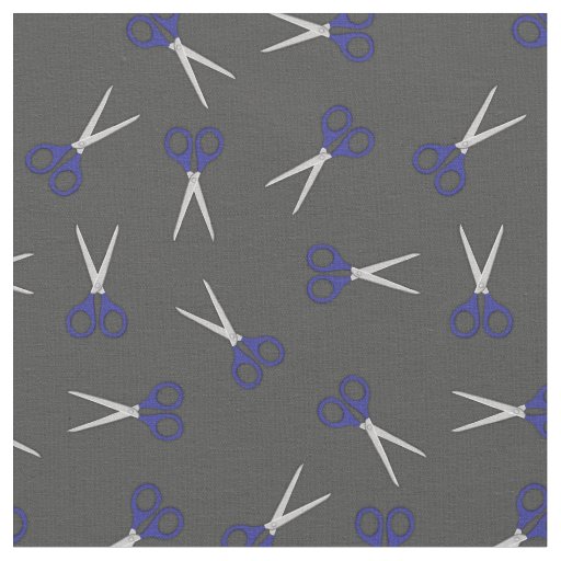 Cute Scissors School Supplies Craft Fabric