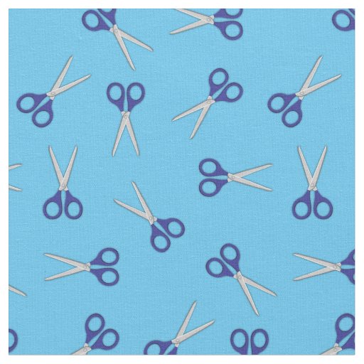 Cute Scissors School Supplies Craft Fabric