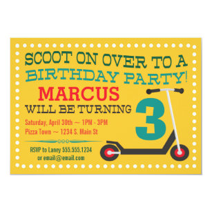 boy 7th birthday invitations zazzle