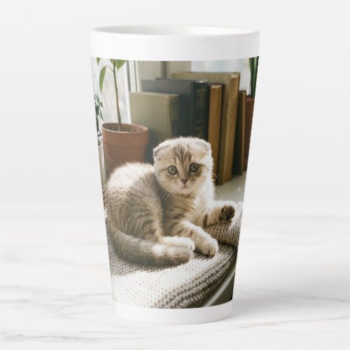 Cute Scottish Fold Cat Mug - Cozy Cat Lover Coffee