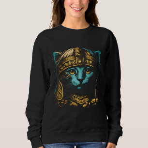 Cute Scottish Fold Cat Pharaoh Scottish Fold Cat Sweatshirt