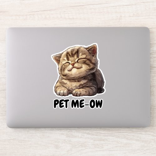 Cute Scottish Fold Kitten Sticker