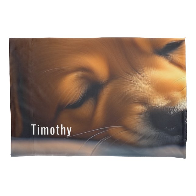 Cute Scripture Puppy Pillow Case (Front)
