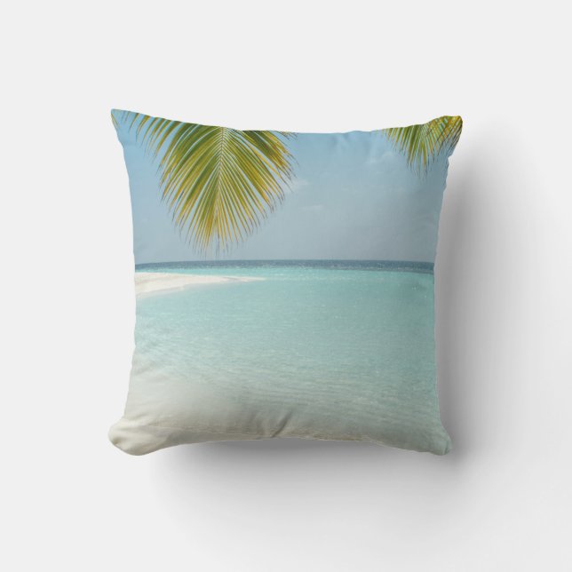 Cute Sea Animals Throw Pillow (Front)