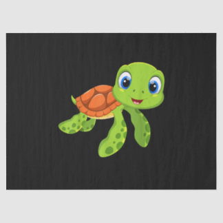 Cute Sea Baby Turtle Gift Tissue Paper