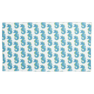 Cute sea creature - Seahorse Pillow Case