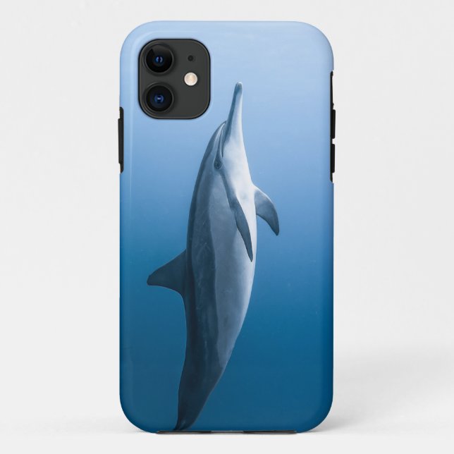 Cute Sea Dolphin Case-Mate iPhone Case (Back)