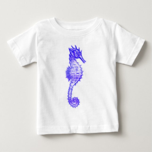 Cute Sea Horse Marine Animal Gift Baby T-Shirt (Front)