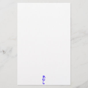 Cute Sea Horse Marine Animal Gift Stationery