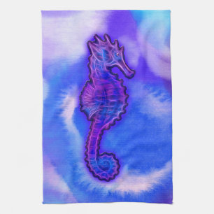 Cute Sea Horse Marine Animal Gift Towel