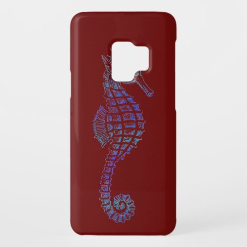 Cute Sea Horse Marine_life Art Cell Phone Case