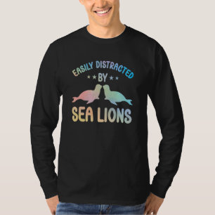 Cute Sea Lion Apparel for Women and Girls Sea lion T-Shirt