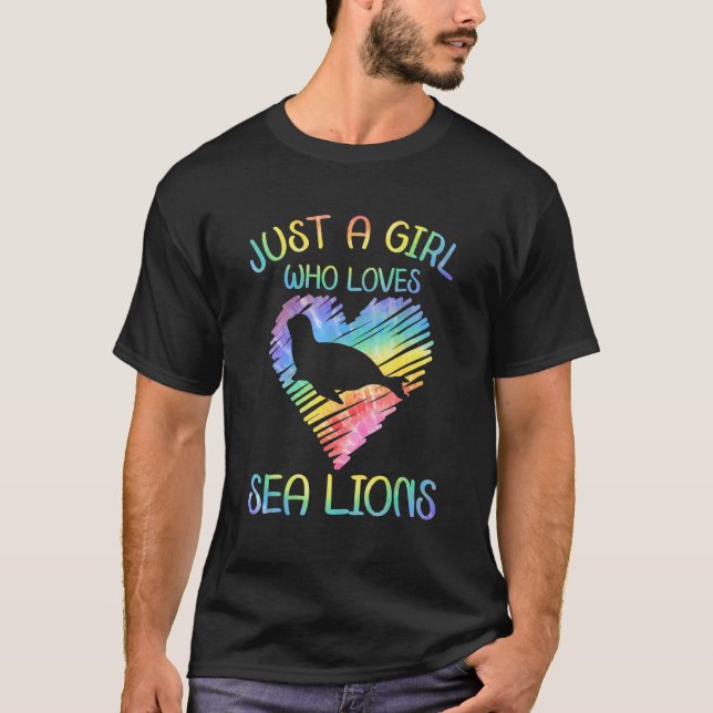 Cute Sea Lion Apparel for Women and Girls Sea lion T-Shirt (Front)
