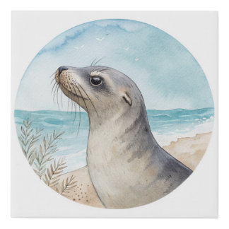 Cute Sea Lion Print