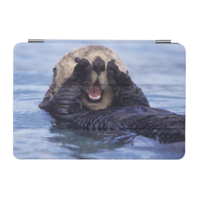 Cute Sea Otter | Alaska, USA iPad Mini Cover (Horizontal)