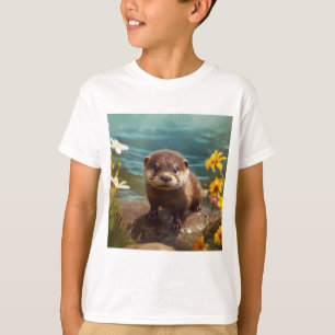 Cute Sea Otter T Shirt - Cute Animal Shirts