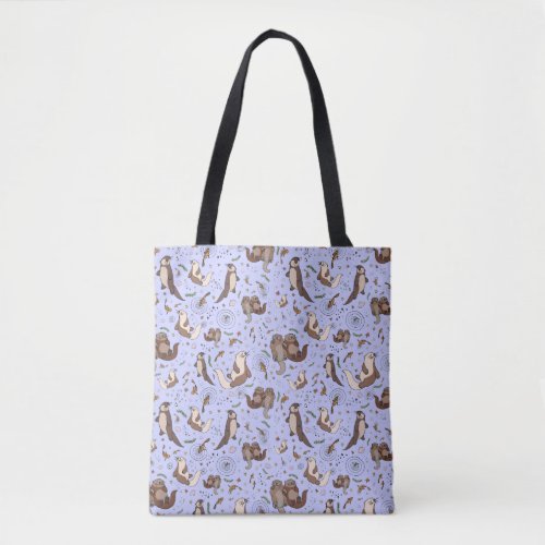 Cute Sea Otter Tote Bag