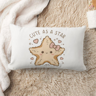 Cute Sea Star Lumbar Pillow