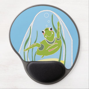 Cute Sea Turtle Gel Mouse Pad