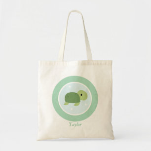Cute Sea Turtle Kids Tote Bag